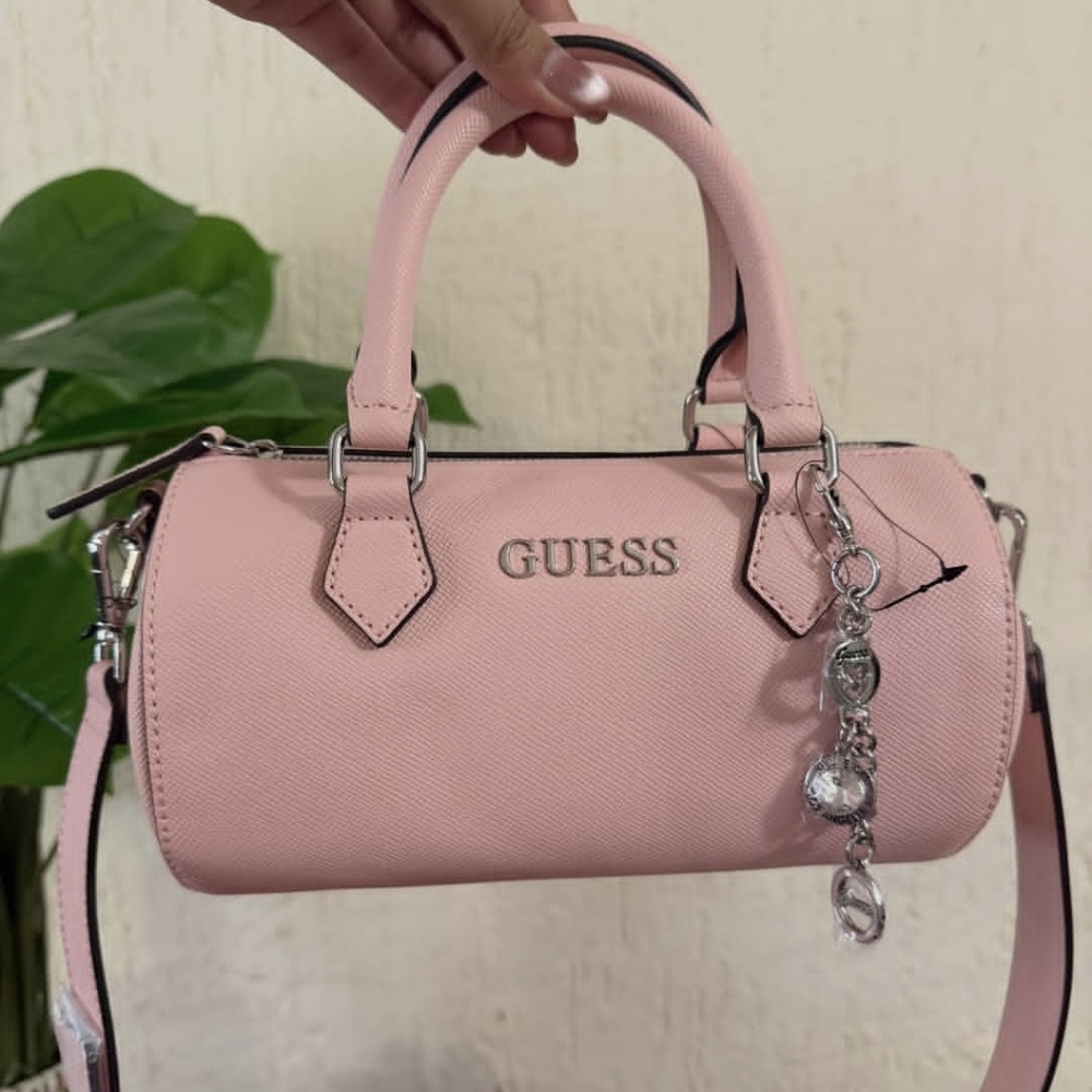 NEW Guess Barrel Crossbody Handbag